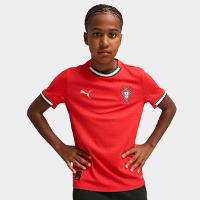 Camisa Infantil Seleção Portugal Home 25/26 s/n Torcedor Puma - 1