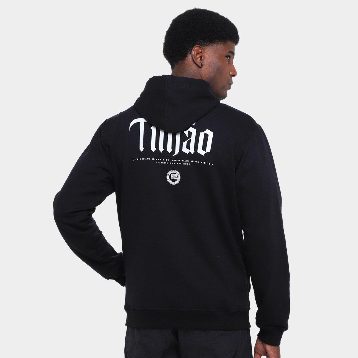 Moletom Corinthians C/Zíper Masculino - 2