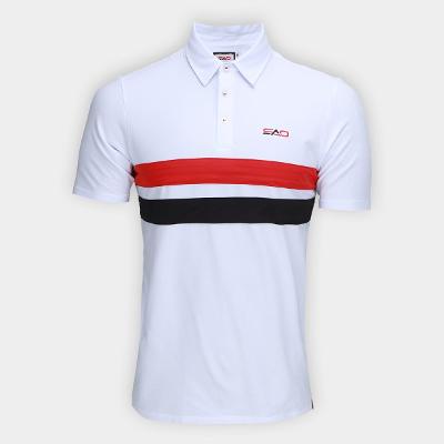 Camisa Polo São Paulo Tricolor Masculina