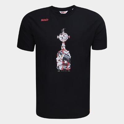 Camiseta São Paulo Taça Libertadores Masculina