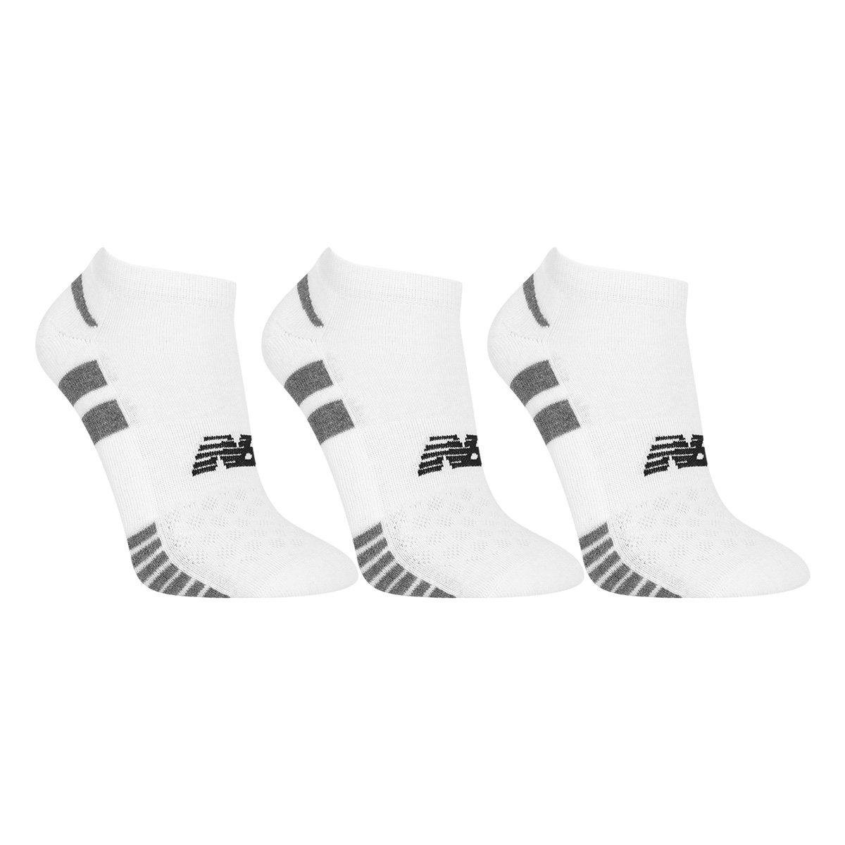 Kit Meia New Balance c/ 3 Pares Feminina - 1