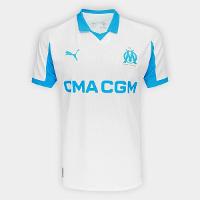 Camisa Olympique de Marseille Home 25/26 s/n Torcedor Puma Masculina - 1