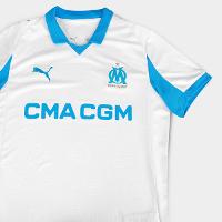 Camisa Olympique de Marseille Home 25/26 s/n Torcedor Puma Masculina - 9