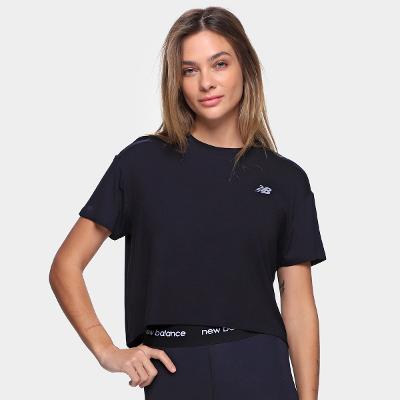 Cropped New Balance Drapey Feminino