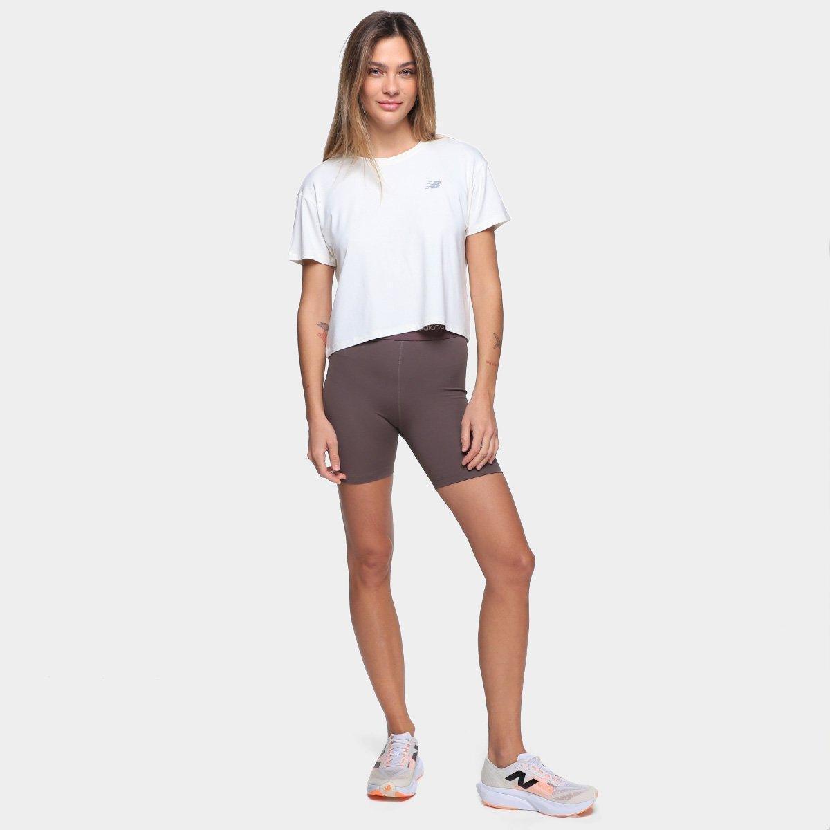 Cropped New Balance Drapey Feminino - 4