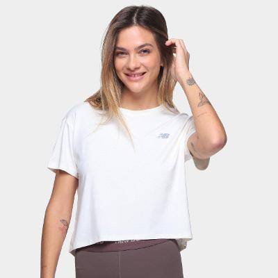 Cropped New Balance Drapey Feminino