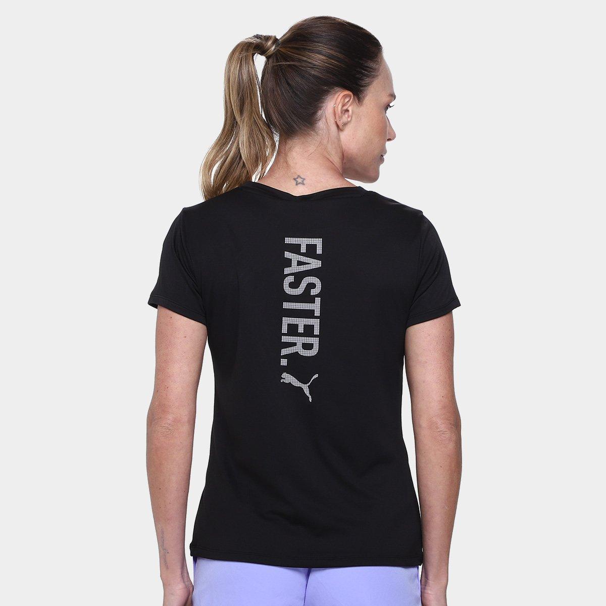 Camiseta Puma Graphics Run Forever Faster W Feminina - 2