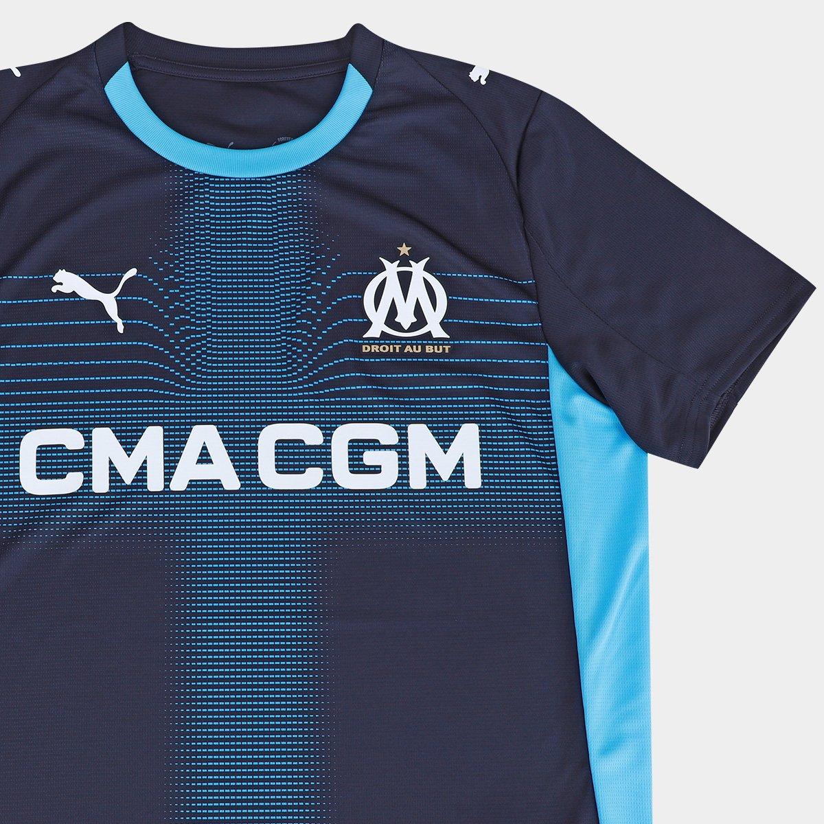 Camisa Olympique de Marseille Away 25/26 s/n Torcedor Puma Masculina - 8