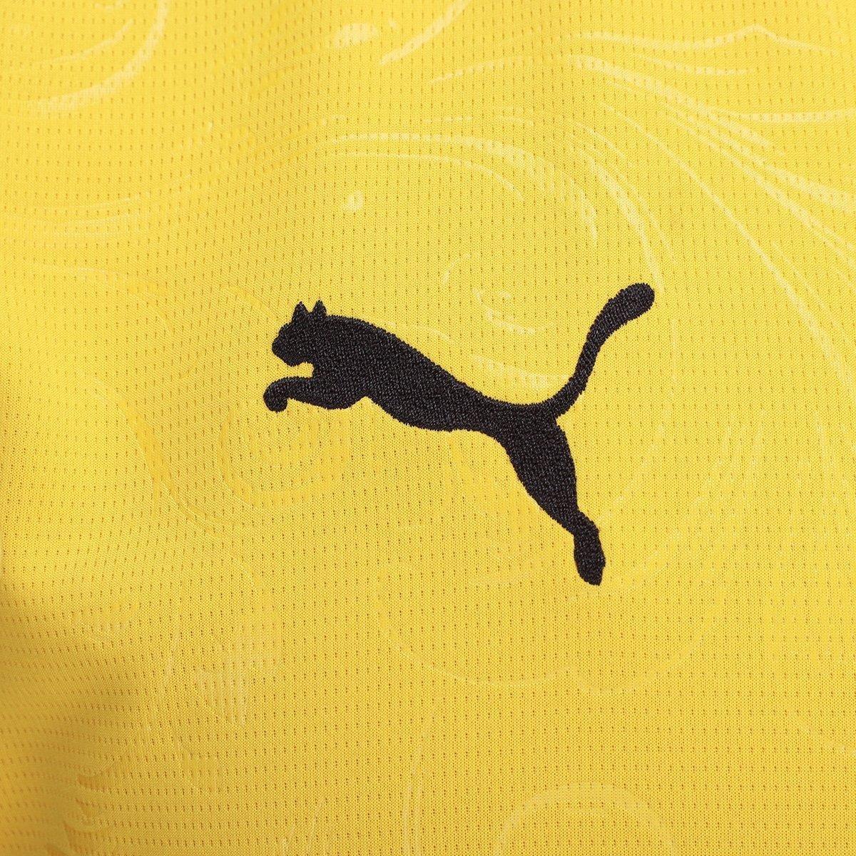 Camisa Borussia Dortmund 25/26 s/n Copa Torcedor Puma Masculina - 3