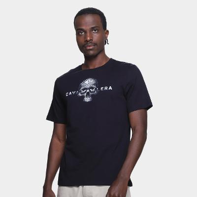 Camiseta Cavalera Indie Rock Skull Masculina
