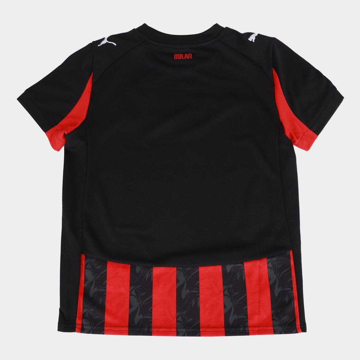 Camisa Infantil Milan Home 25/26 s/n Torcedor Puma - 2