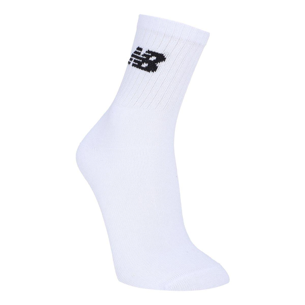 Kit Meia New Balance Cano Alto Logo  C/3 Pares - 2