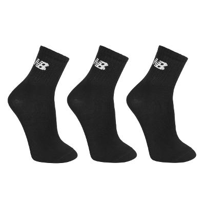 Kit Meia New Balance Cano longo c/ 3 Pares Feminina