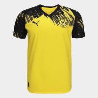 Camisa Borussia Dortmund Home 25/26 s/n Torcedor Puma Masculina - 1
