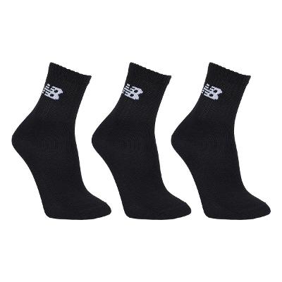 Kit Meia New Balance Cano Alto Logo C/3 Pares