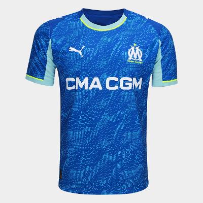 Camisa Olympique de Marseille Third 25/26 s/n Torcedor Puma Masculina