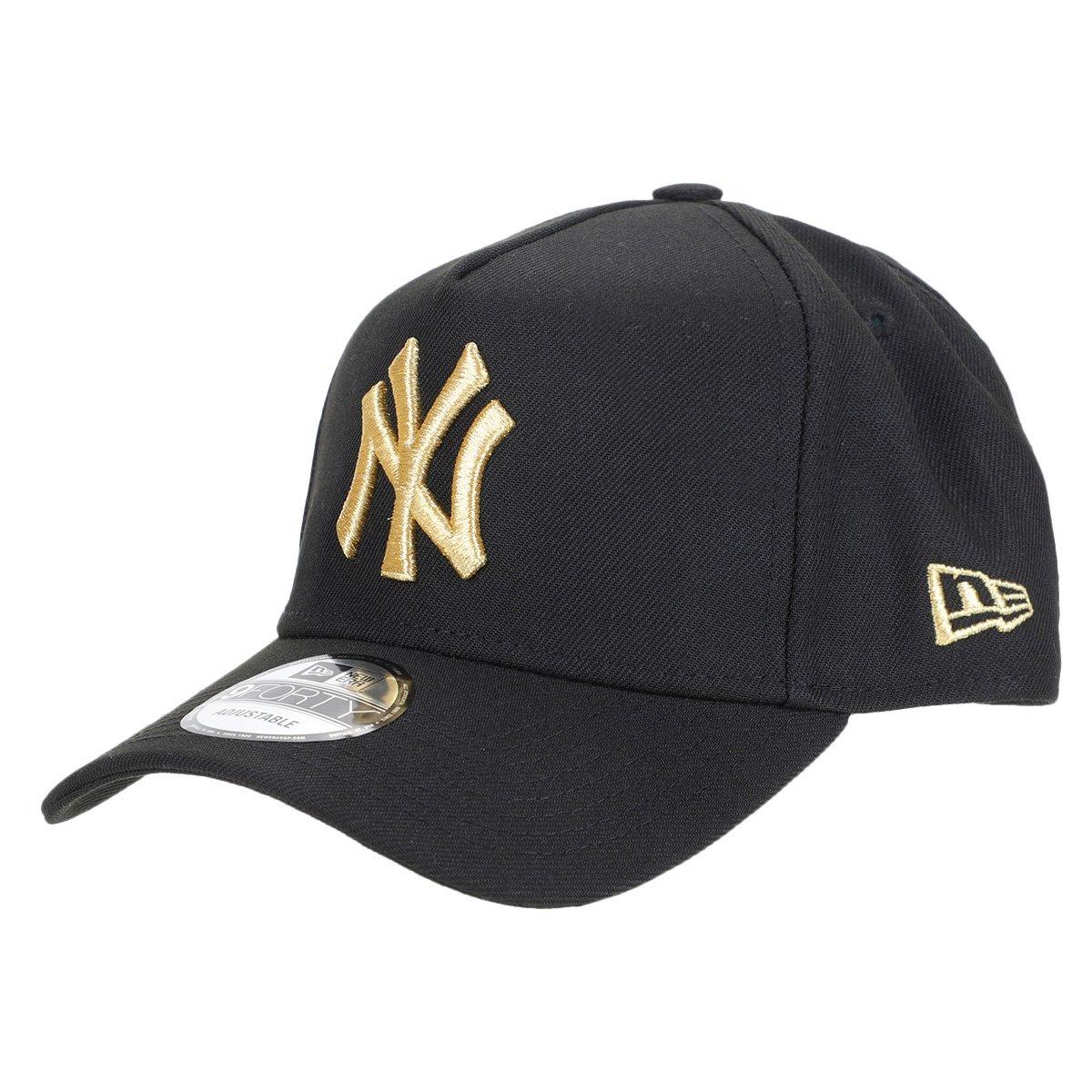 Boné New Era MBL New York Yankees Aba Curva Snapback 940 - 1