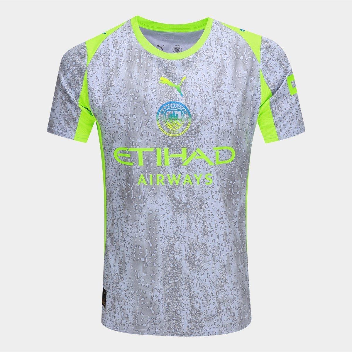 Camisa Manchester City Third 25/26 s/n Torcedor Puma Masculina - 1