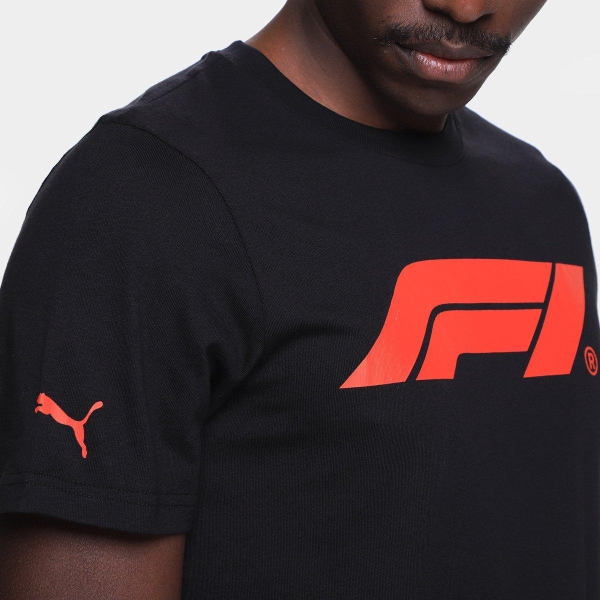 Camiseta Puma F1 Ess Logo Masculino - 3