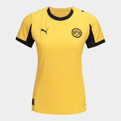 Camisa Borussia Dortmund 25/26 s/n Copa Torcedor Puma Feminina
