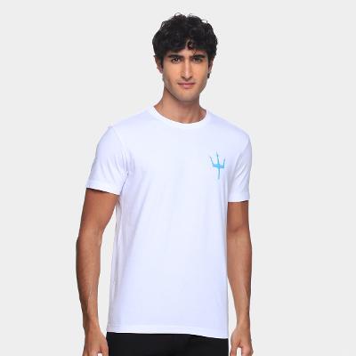 Camiseta Osklen Slim Vintage Tridente Madeira Masculino