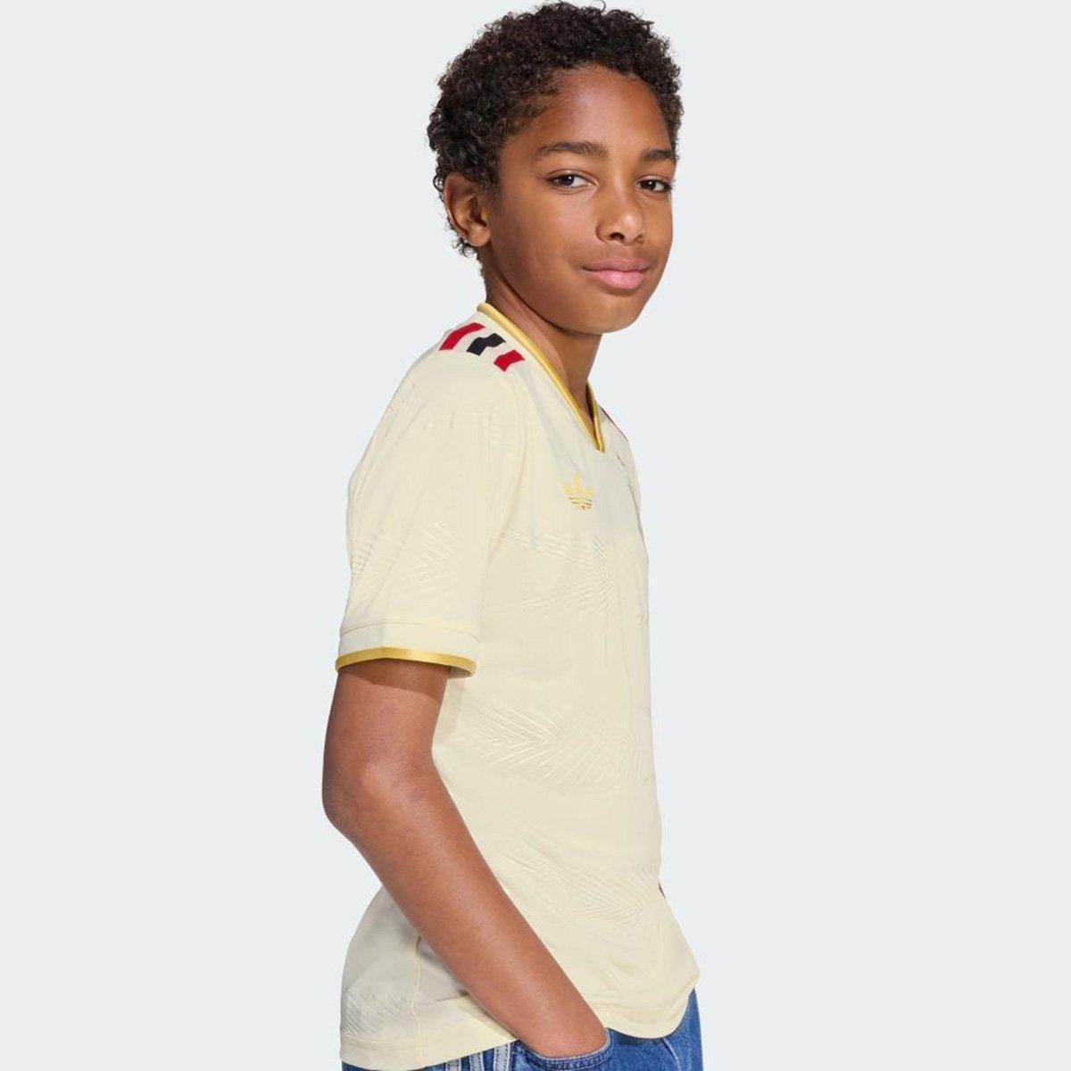 Camisa Infantil Flamengo III 25/26 Torcedor Adidas - 4