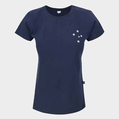 Camiseta Cruzeiro Classic Baby Look Feminina