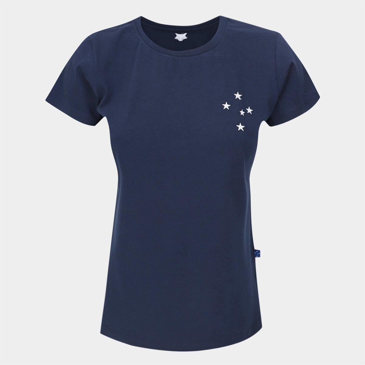 Camiseta Cruzeiro Classic Baby Look Feminina - 1