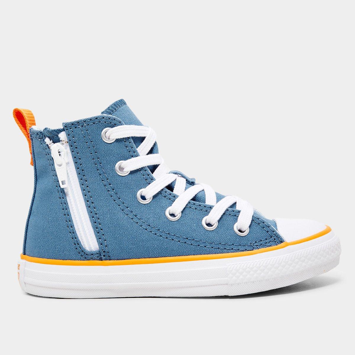 Tênis Infantil Converse Cano Médio CT AS Side Zip - 1