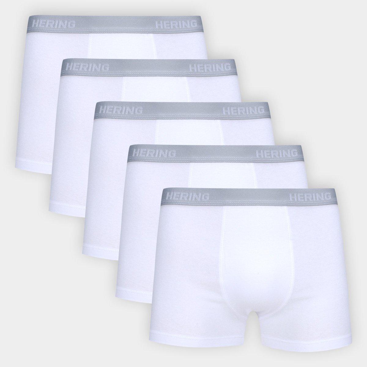 Kit Cueca Boxer Hering  5 Peças - 1