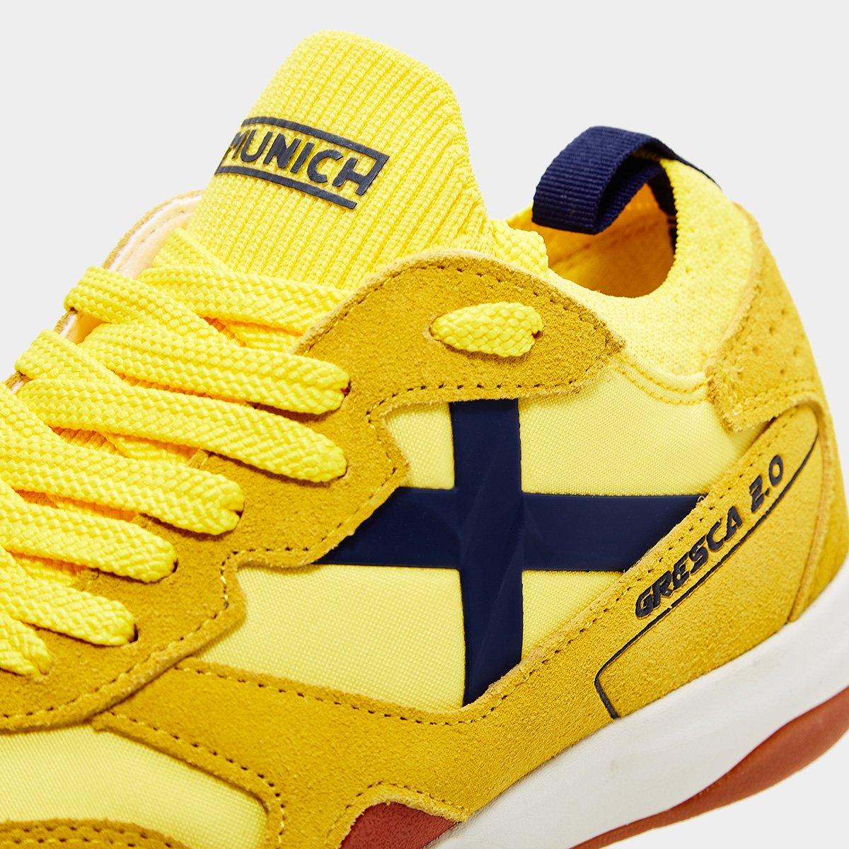 Chuteira Futsal Munich New Gresca 2.0 Unissex - 6