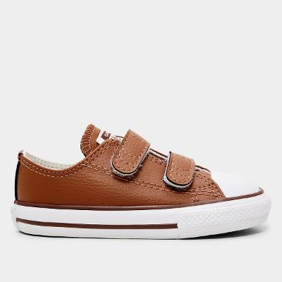 Tênis Infantil Couro Converse All Star Chuck Taylor 2V