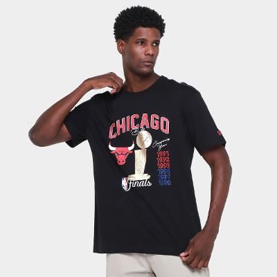 Camiseta NBA Chicago Bulls Fan New Era Masculina