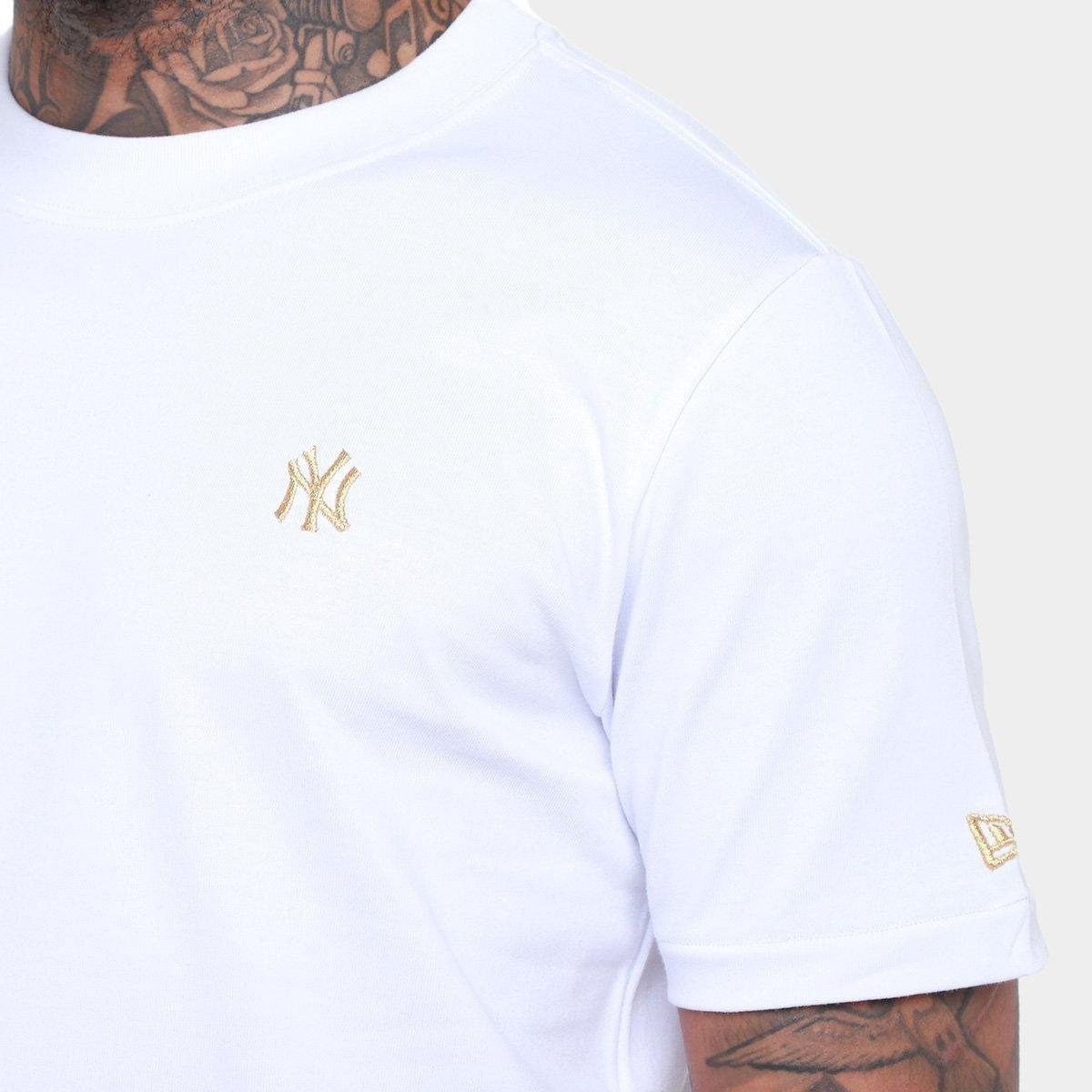 Camiseta New Era Core Mlb Happy New Year Neyyan Masculina - 3