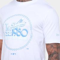 Camiseta New Era All Core Mlb Losdod Whi Masculina - 3
