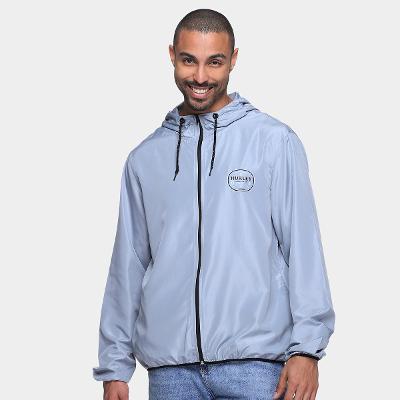Jaqueta Corta Vento Hurley Bottle Com Capuz Masculina