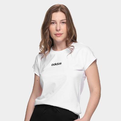 Camiseta Adidas Logo Linear Feminina