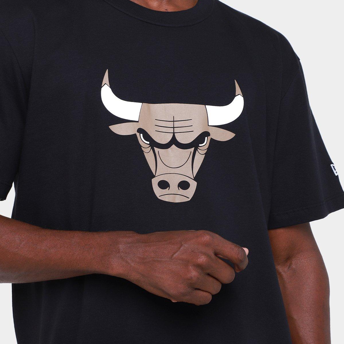 Camiseta NBA Chicago Bulls Core E New Era Masculina - 3