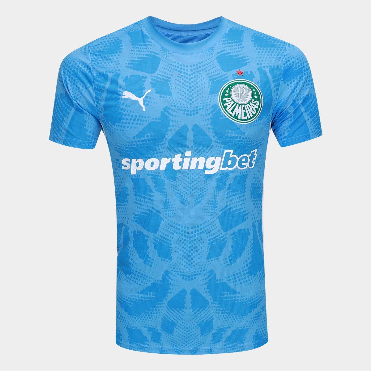 Camisa de Goleiro Palmeiras I 25/26 s/n Torcedor Puma Masculina - 1