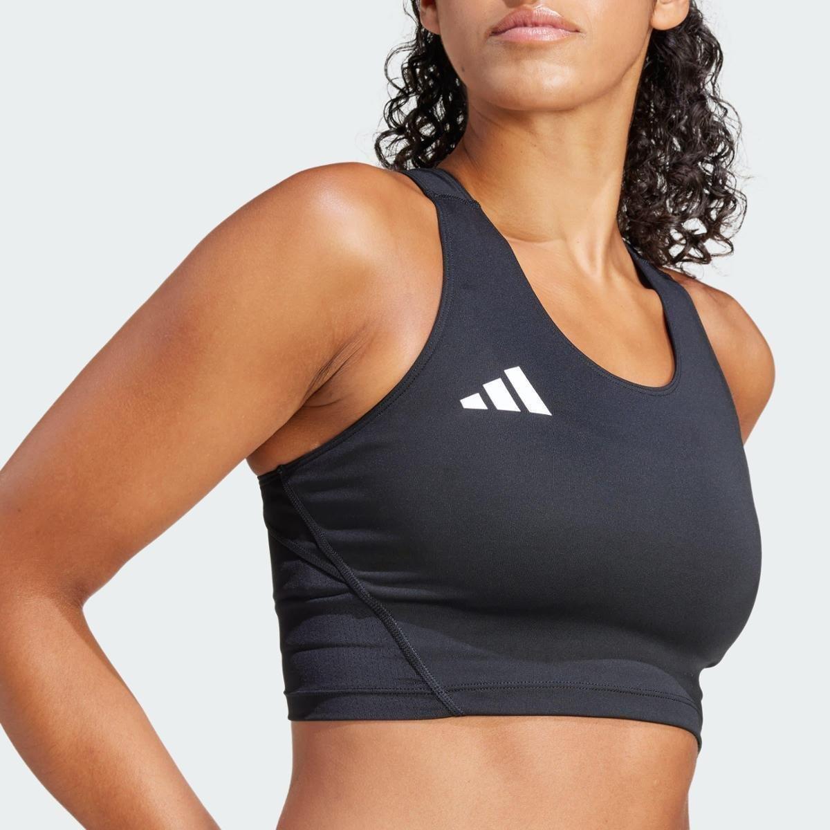 Top Adidas Cropped Adizero Feminino - 4