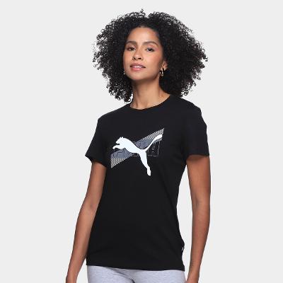 Camiseta Puma Power Graphic Feminina