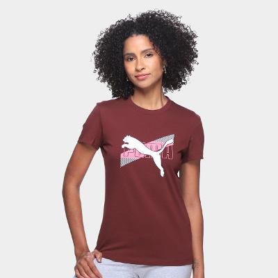 Camiseta Puma Power Graphic Feminina