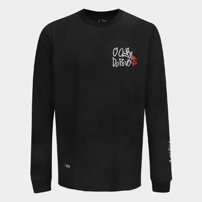 Camiseta Internacional 1909 Clube Do Povo Manga Longa Masculina