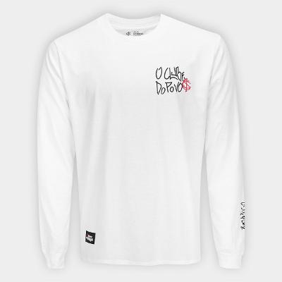 Camiseta Internacional 1909 Clube Do Povo Manga Longa Masculina