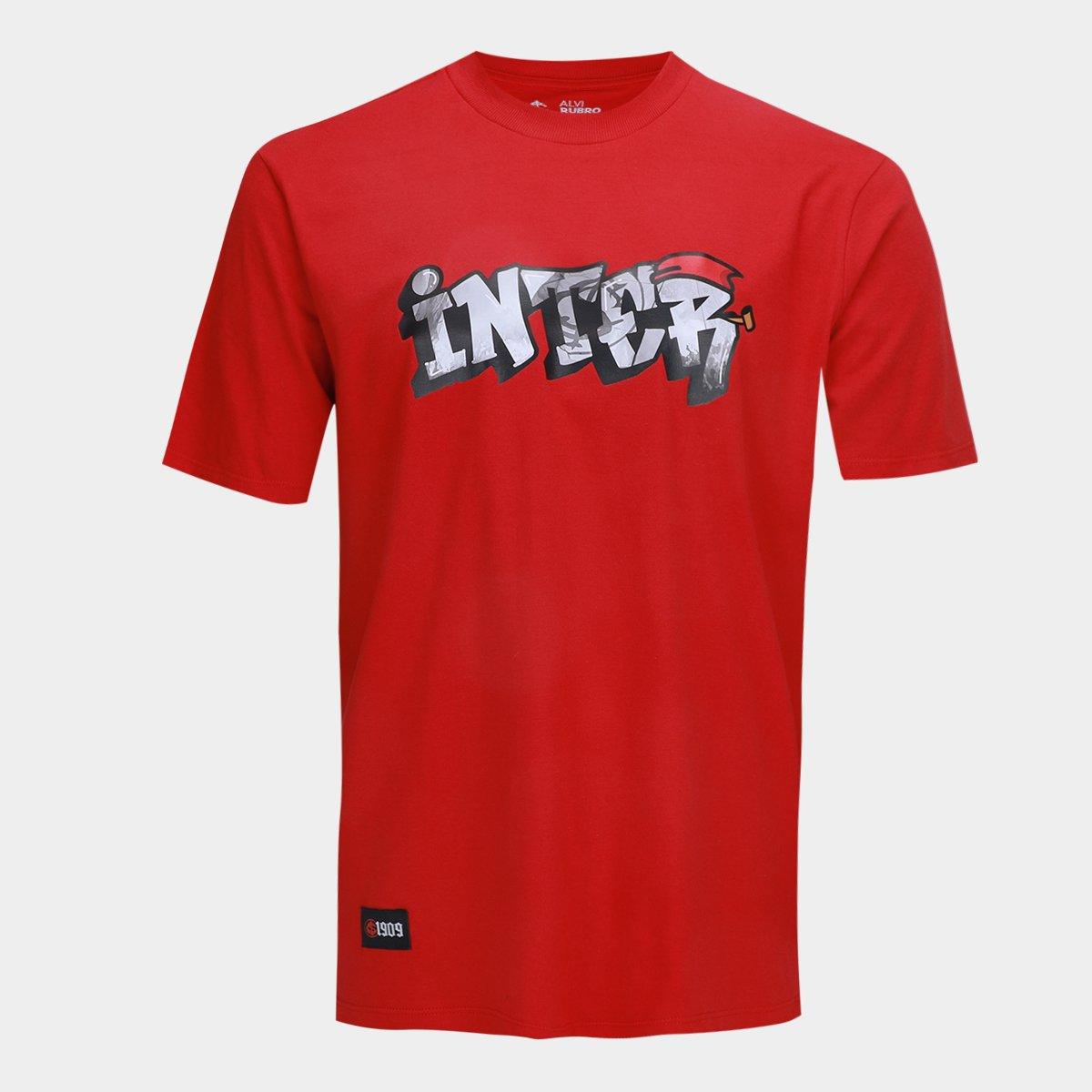 Camiseta Internacional Grafite Masculino - 1