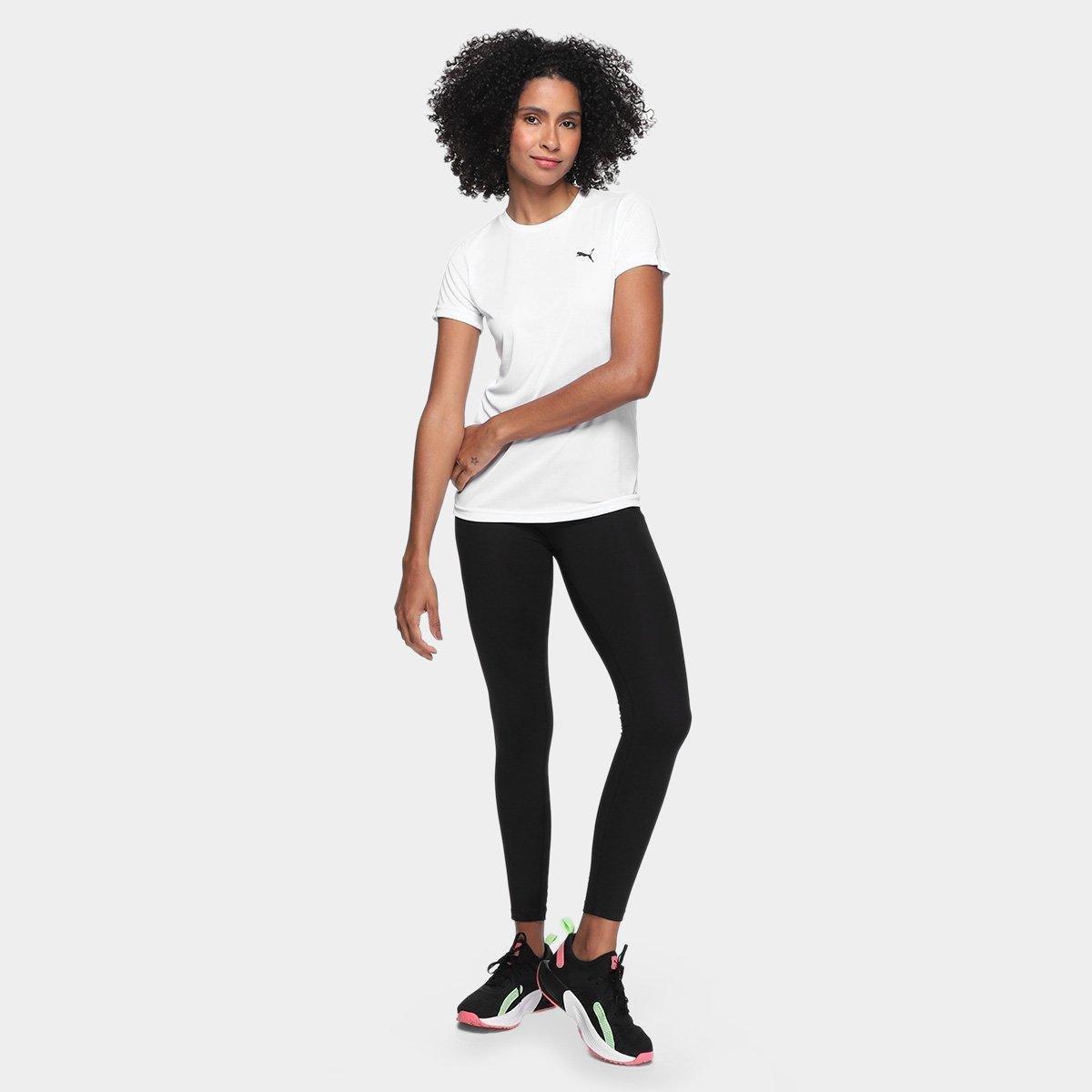 Camiseta Puma Logo Poly Feminina - 4