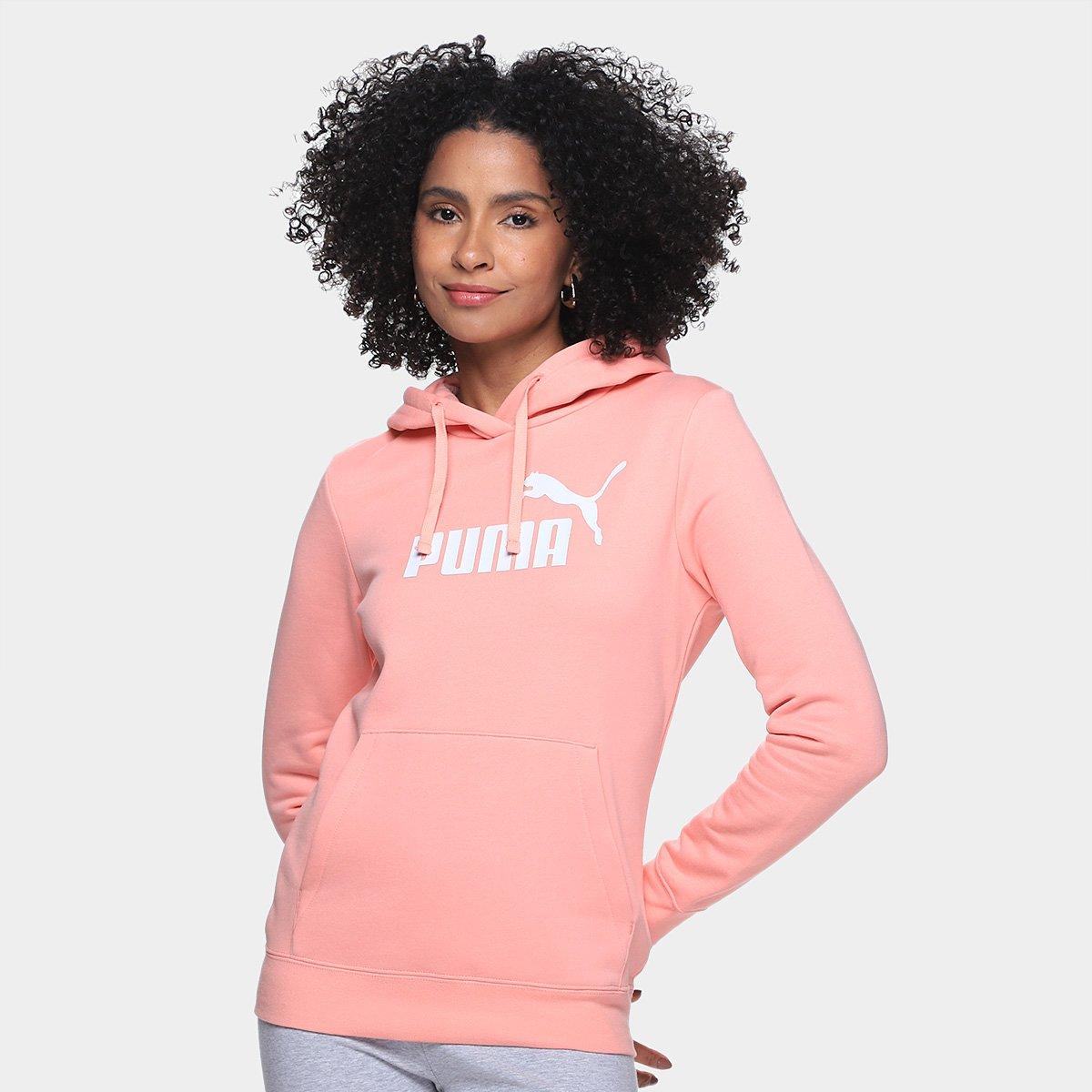 Moletom Puma Logo Com Capuz Feminino - 1
