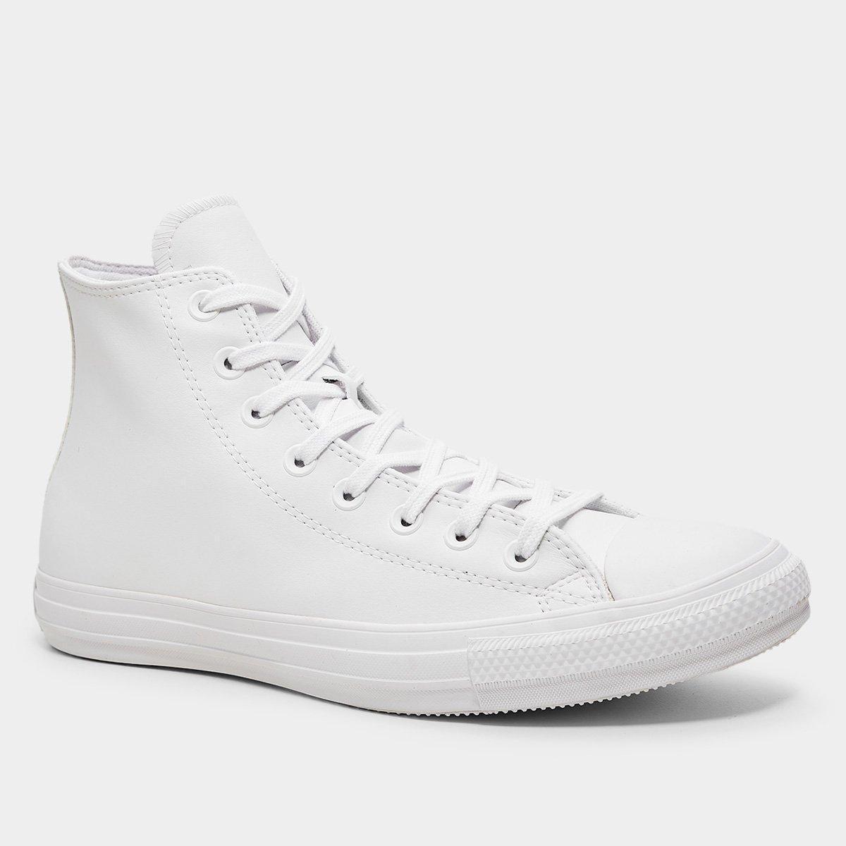 Tênis Cano Alto Couro Converse Chuck Taylor All Star - 4