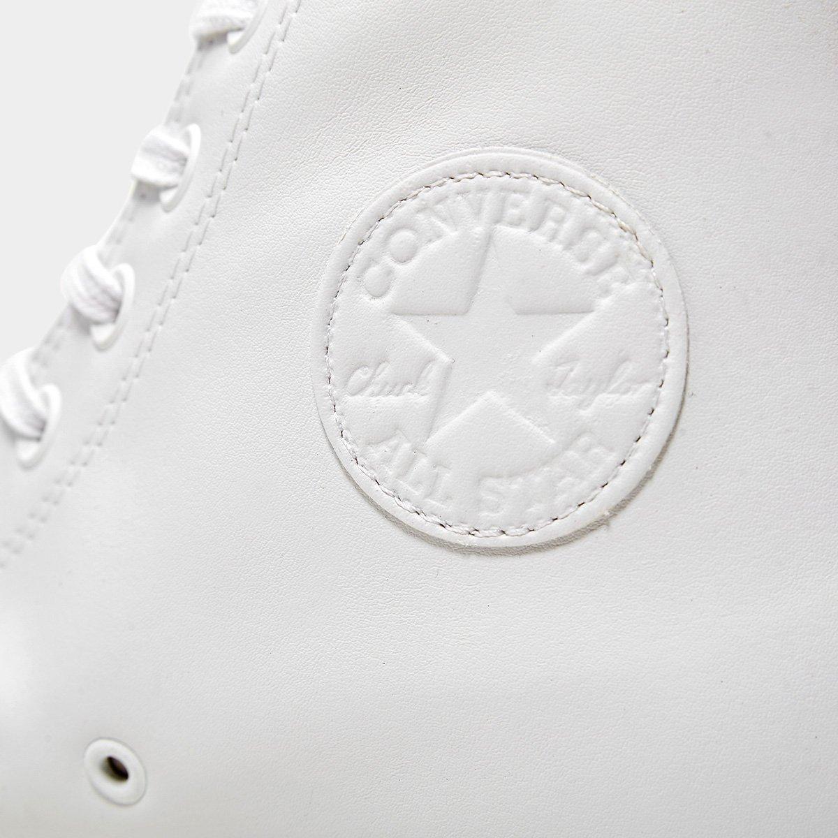 Tênis Cano Alto Couro Converse Chuck Taylor All Star - 8