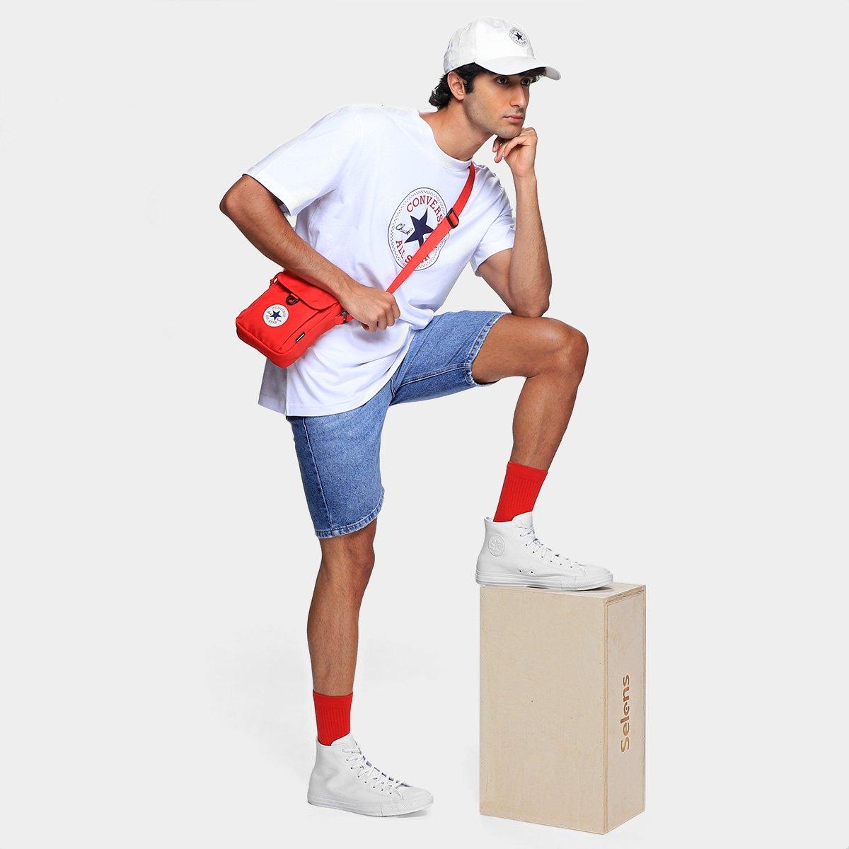 Tênis Cano Alto Couro Converse Chuck Taylor All Star - 9